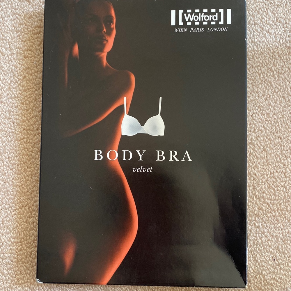 Wolford Body Bra white size 80C US 36C. new NIB. Underwire unlined.